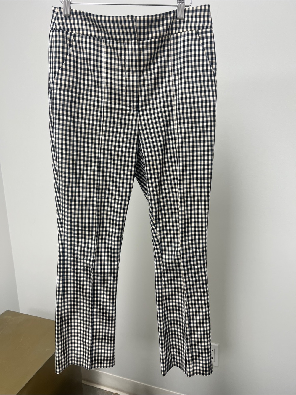 Veronica Beard Black & White Gingham Men’s Dress Pants